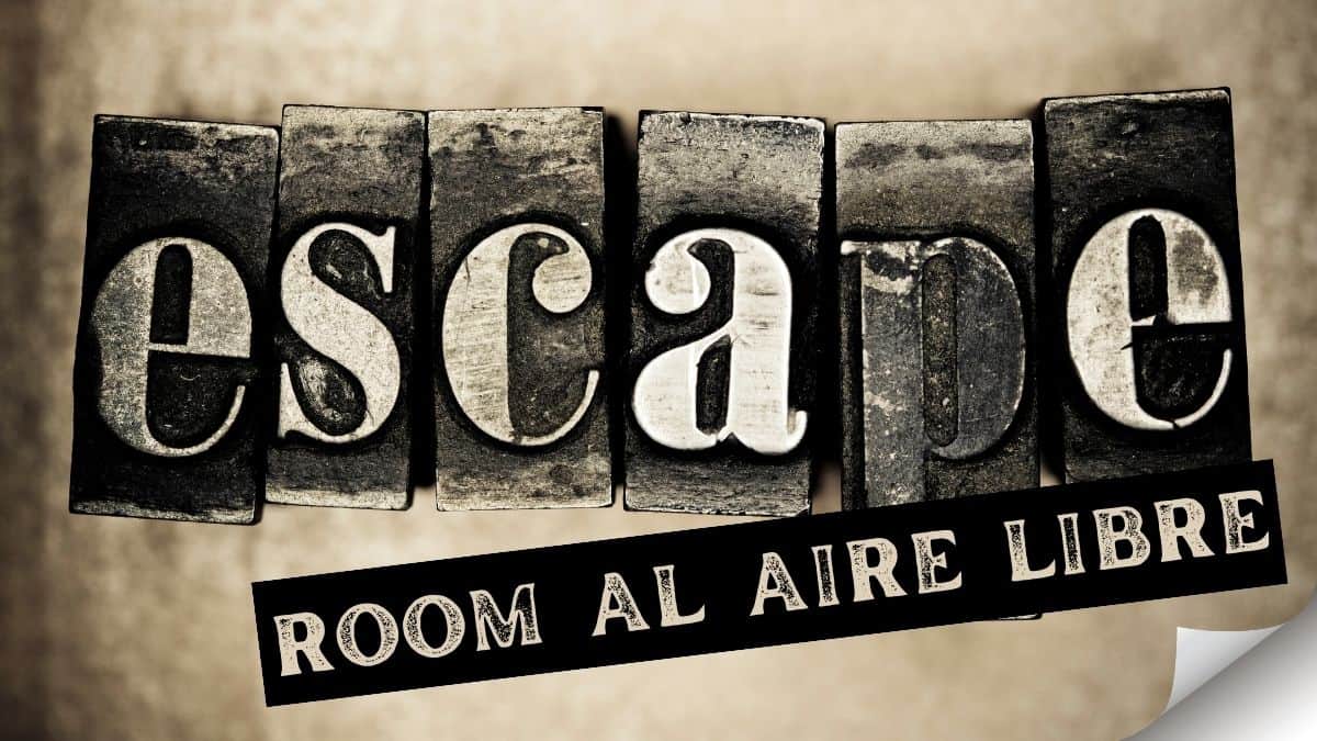 escape room al aire libre