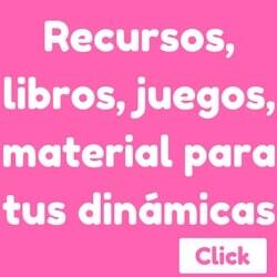 recursos, libros, juegos, material para las dinámicas de grupo